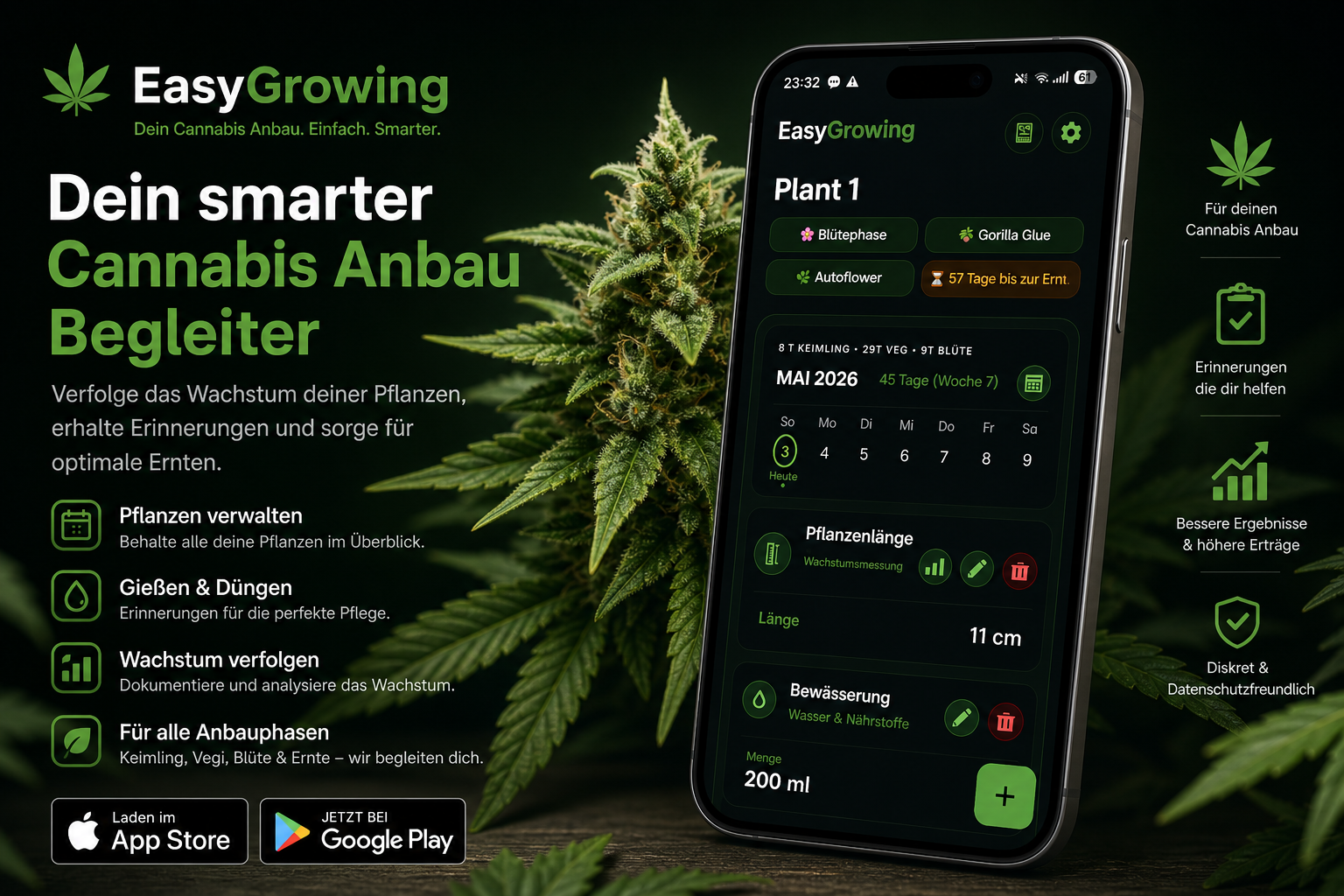 EasyGrowing App Preview